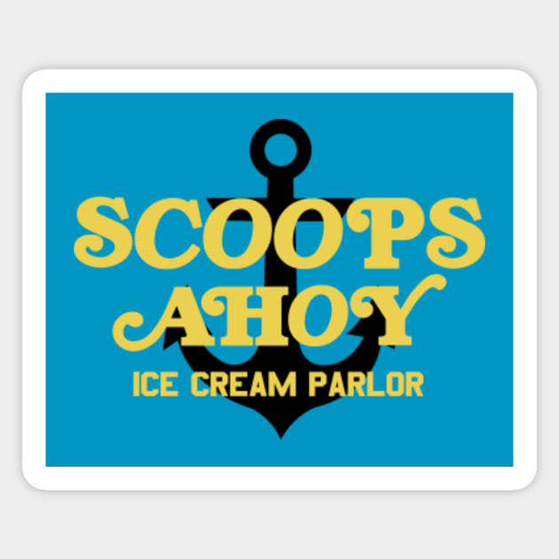 Scoops Ahoy Scoops Ahoy Sticker TeePublic